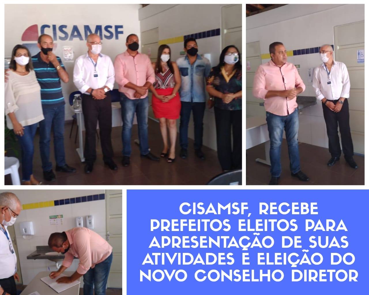 Leia mais sobre o artigo CISAMSF, RECEBE PREFEITOS ELEITOS PARA APRESENTAÇÃO DE SUAS ATIVIDADES E ELEIÇÃO DO NOVO CONSELHO DIRETOR.