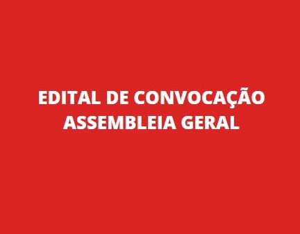 Leia mais sobre o artigo EDITAL DE CONVOCAÇÃO PARA ASSEMBLEIA GERAL