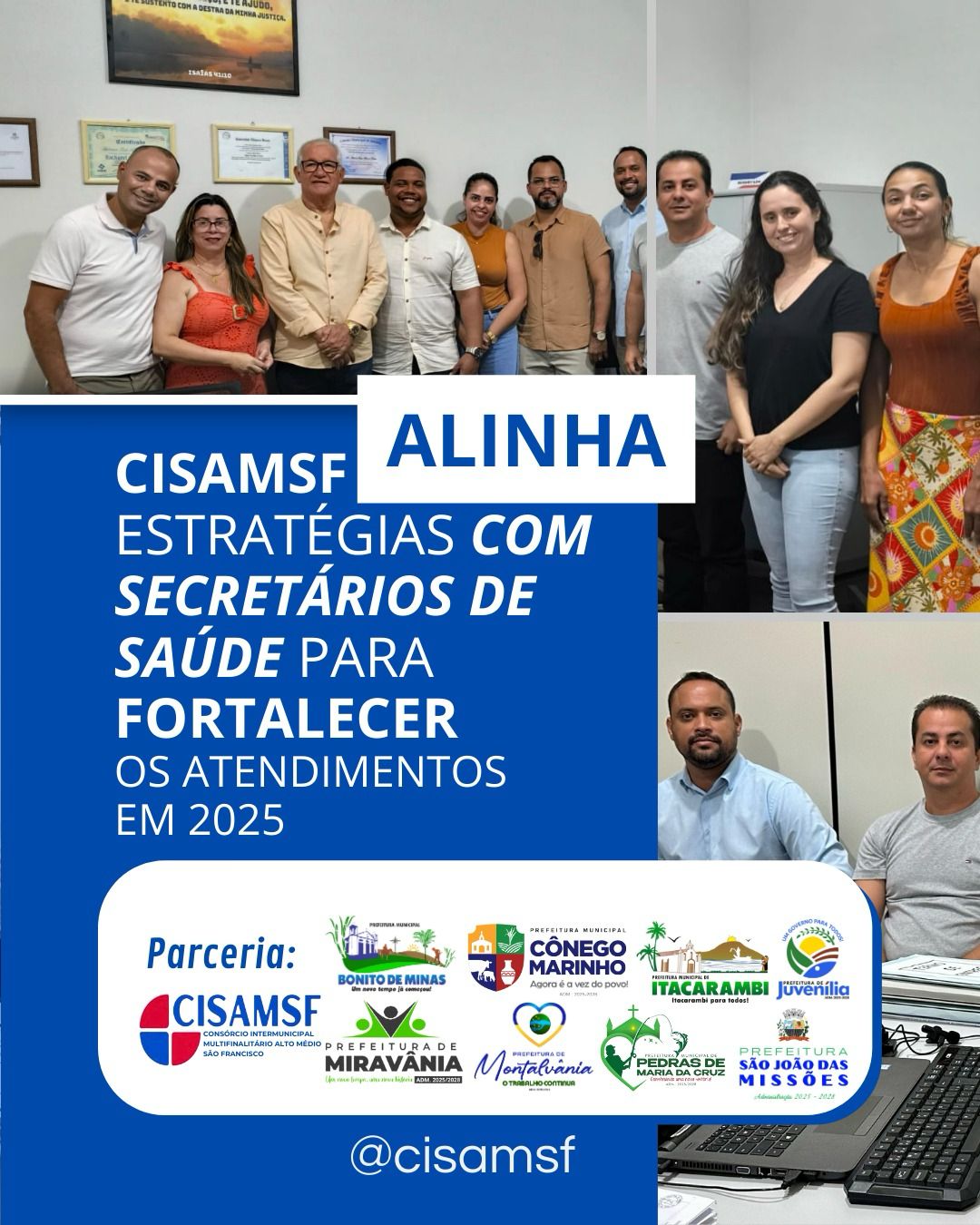 Leia mais sobre o artigo CISAMSF alinha estratégias com secretários de Saúde para fortalecer os atendimentos em 2025
